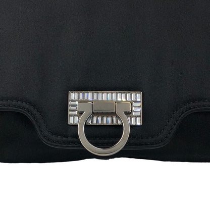 Salvatore Ferragamo Gancini Handbag Brown Vintage 5bhg4h