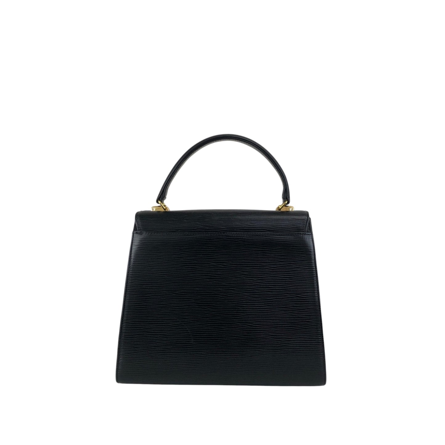 VALENTINO GARAVANI Circle Logo Two-way Handbag Shoulder bag Black Vintage swvrnt