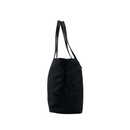 PRADA Tessuto Triangle Logo Totebag Black Vintage gy3es2