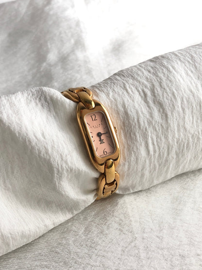 CELINE Triomphe Watch Gold Vintage cc6jz4