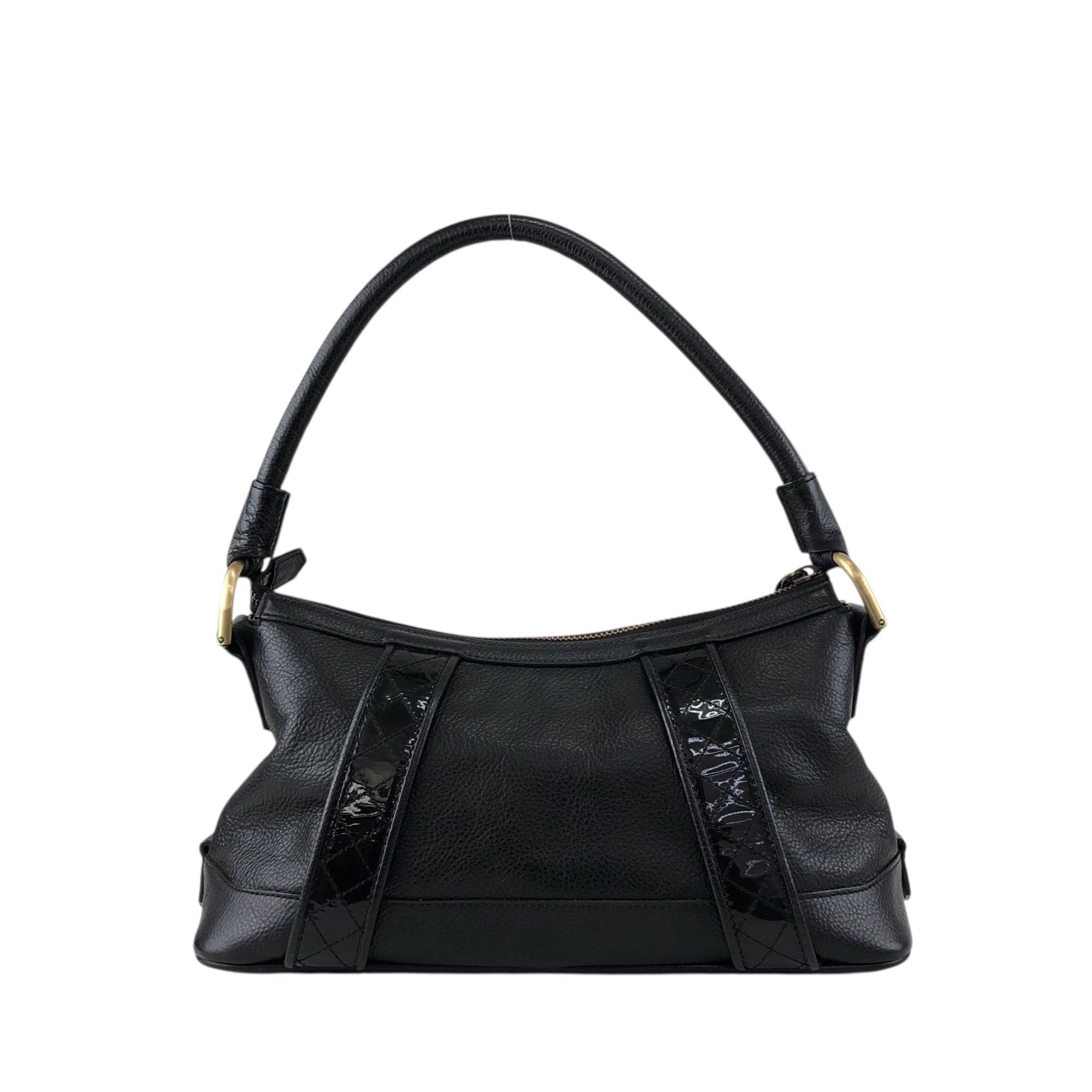 BURBERRY Logo Shoulder bag Black Vintage 7rnpei – VintageShop solo