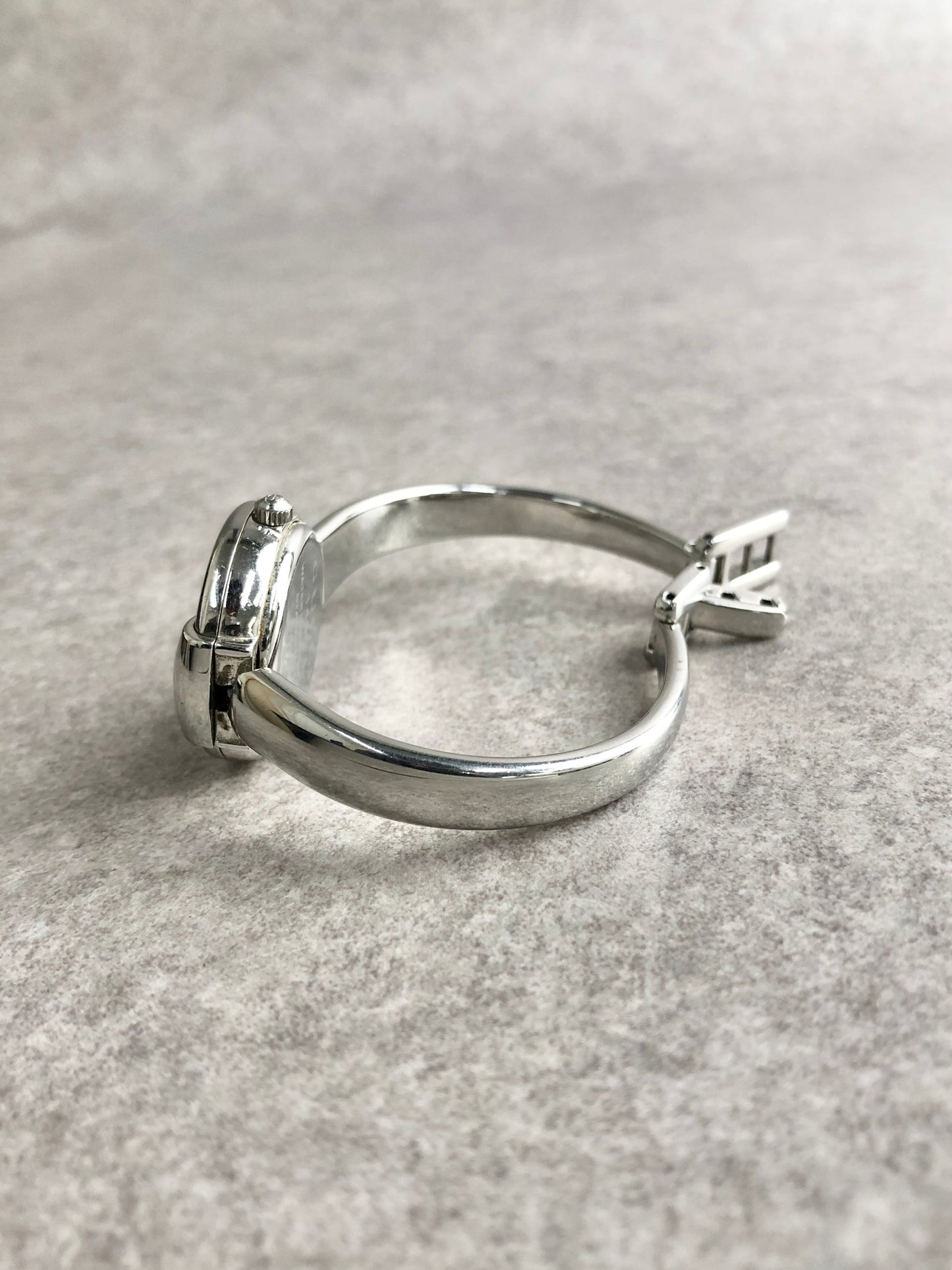 GUCCI Watch Silver 1400ＬVintage 2ky8ci