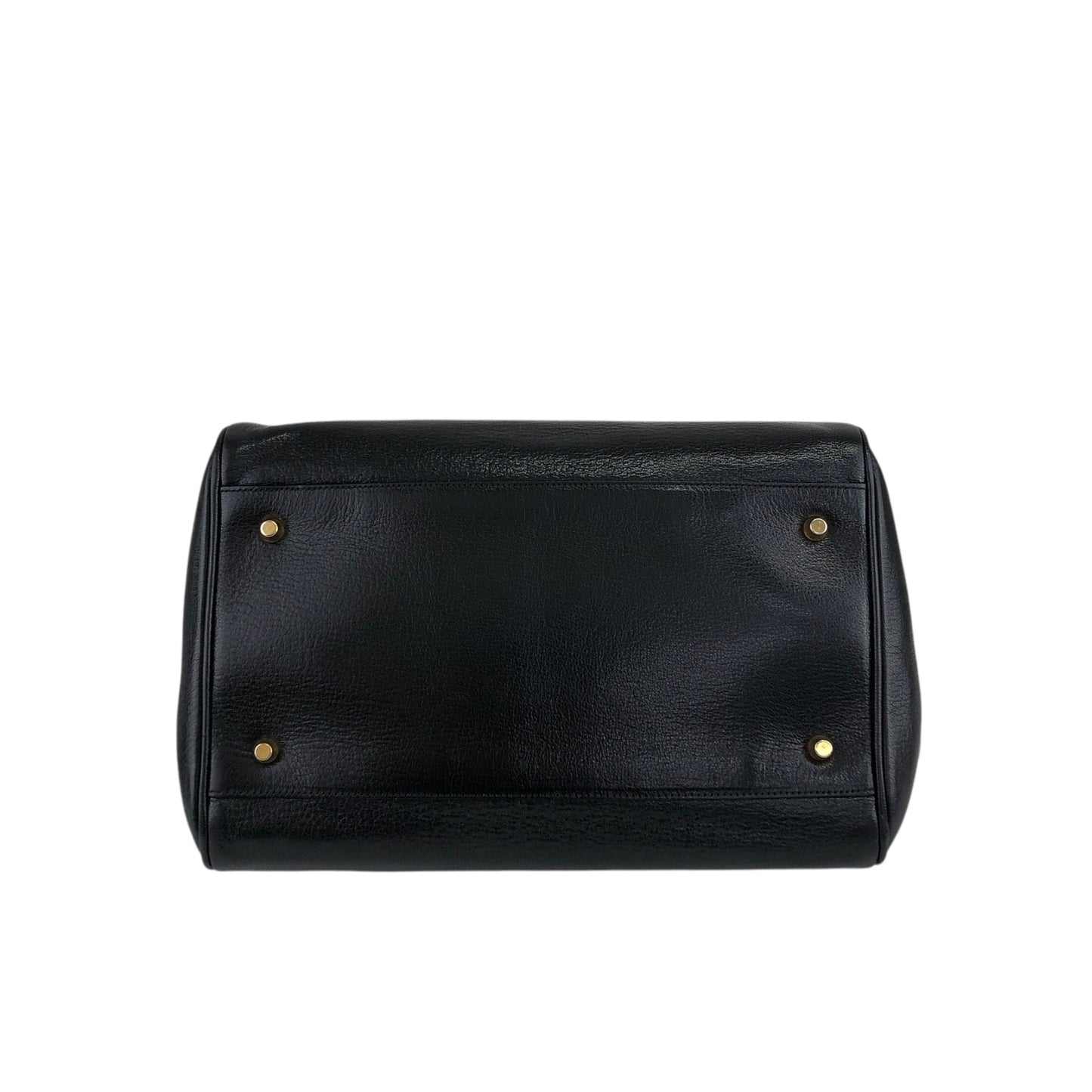 PRADA Handbag Boston bag Black Vintage ruijbf