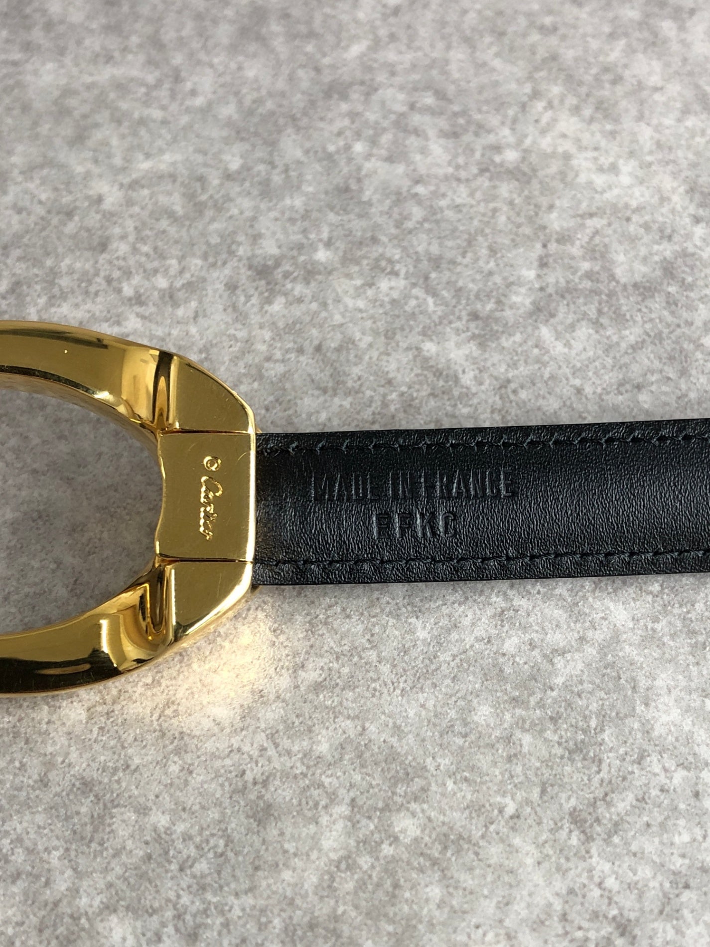 Cartier Belt Black Vintage ieh2c2