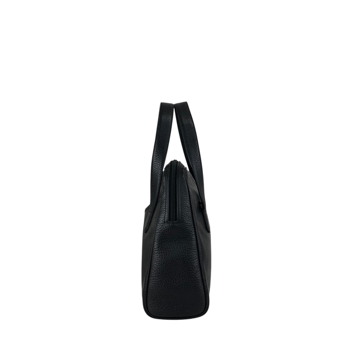 Christian Dior CD Logo Two-way Handbag Shoulder bag Black Vintage 68z4cp