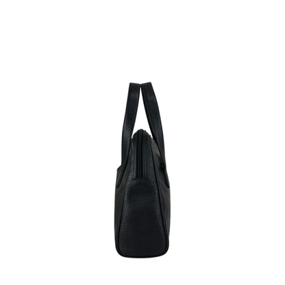 Christian Dior CD Logo Two-way Handbag Shoulder bag Black Vintage 68z4cp