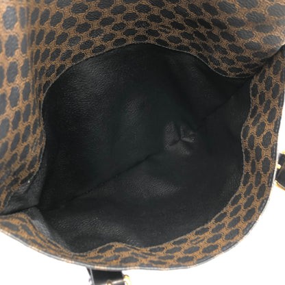 CELINE Macadam Shoulder bag Totebag Black Vintage ys3btx