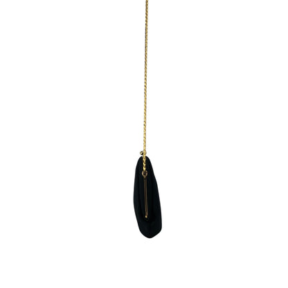 CELINE Blason Chain Shoulder bag Black Vintage yx4igc
