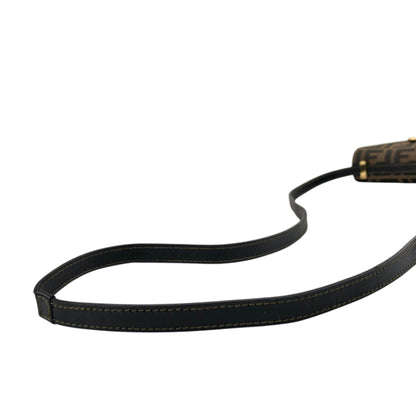 FENDI Zucca Lock Shoulder bag Brown Vintage mbiimu