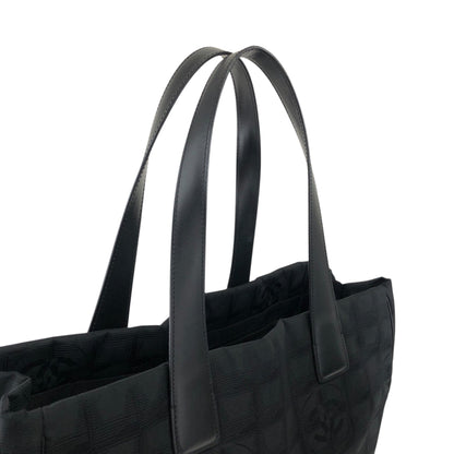 CHANEL New Travel Line Totebag Black Vintage deknxn