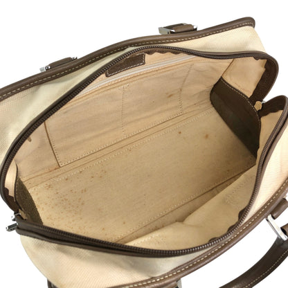 LOEWE Amazona Anagram Handbag Beige Vintage srrkp4