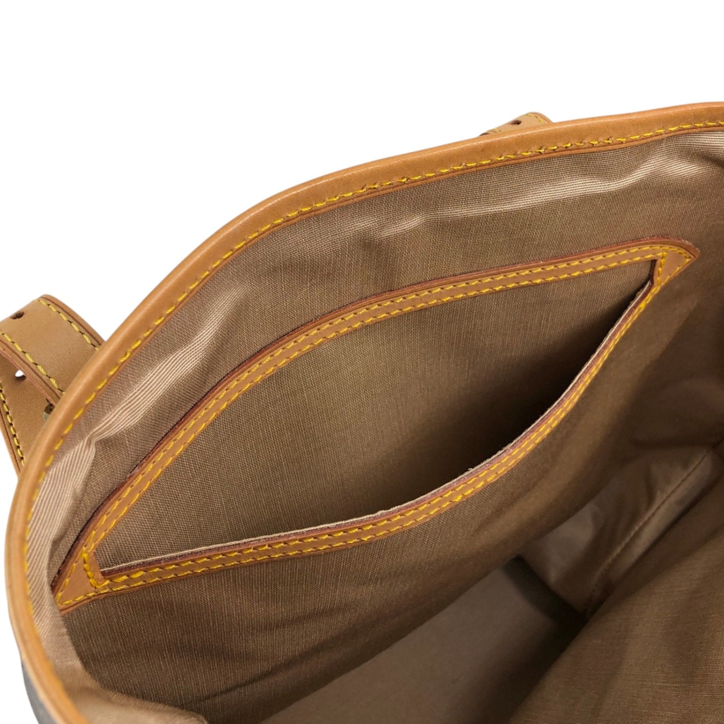 LOUIS VUITTON Monogram Totebag Brown Vintage nh8c8s