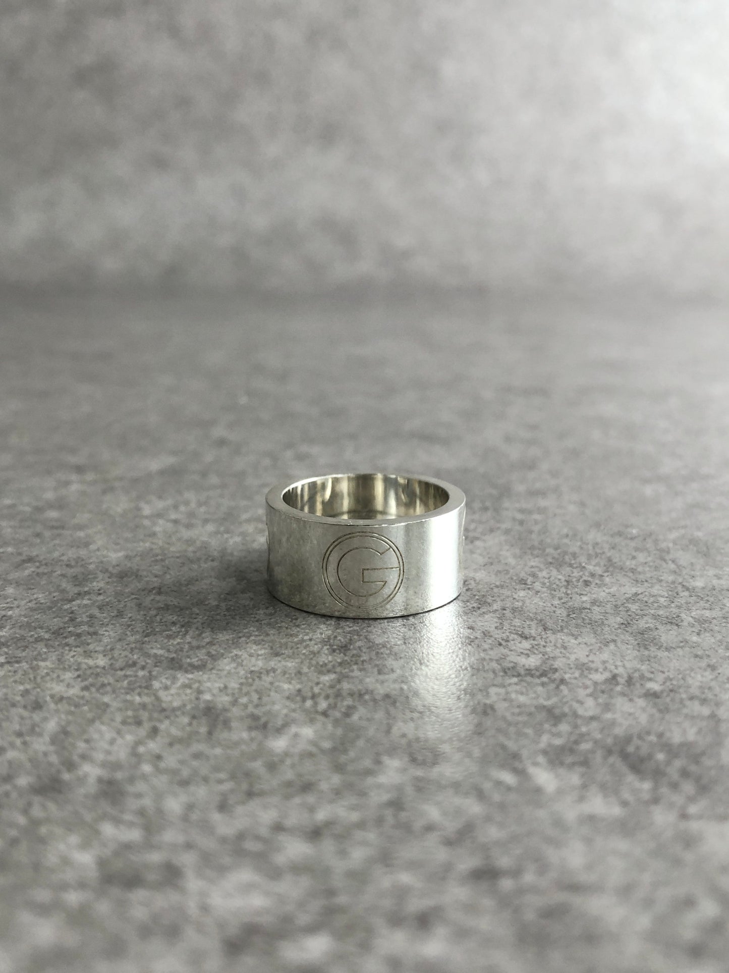 GUCCI SILVER925 Ring Silver Vintage z882dm