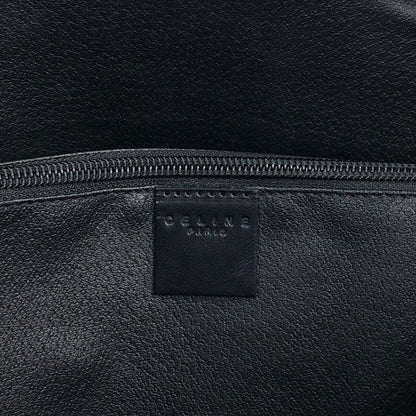 CELINE Macadam Blason Handbag Totebag Black Vintage 7r6v3e