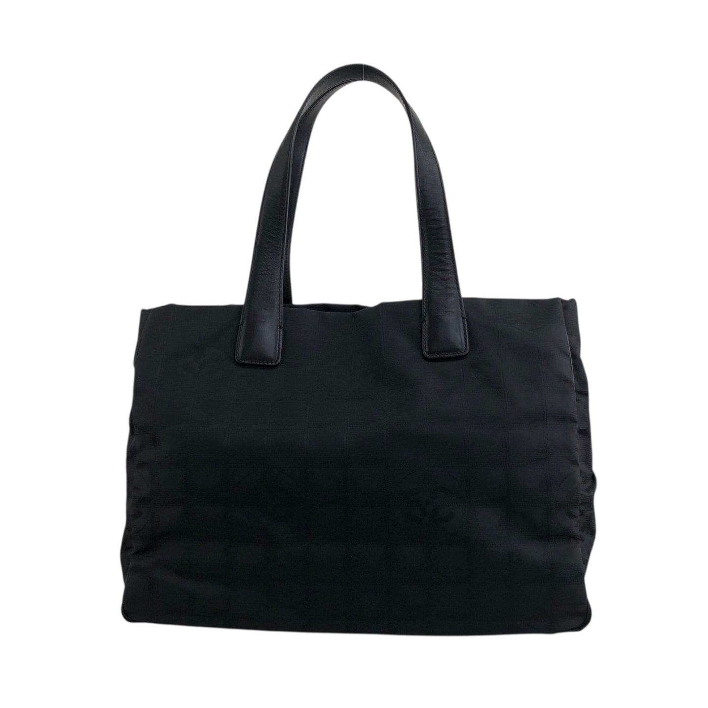 CHANEL New Travel Line Totebag Black Vintage j88xfn