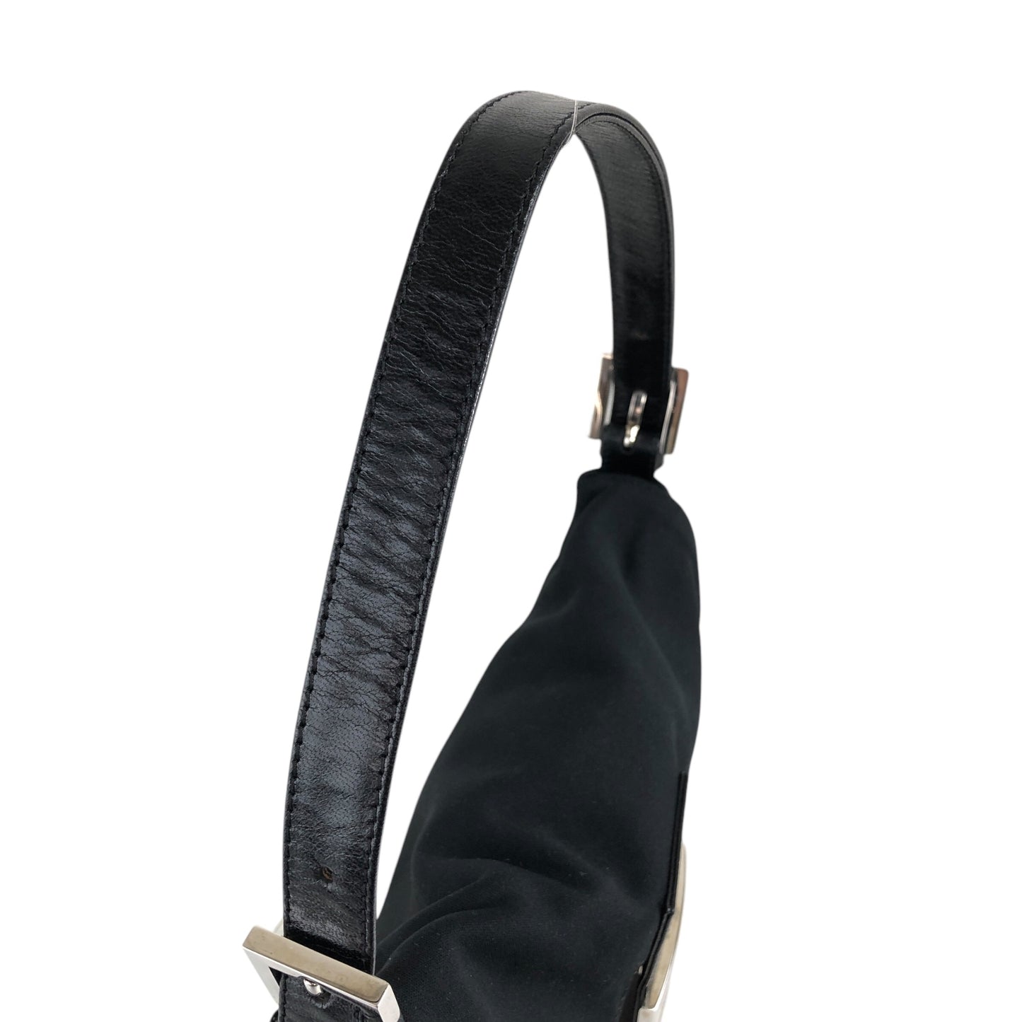 FENDI Mamma Baguette Shoulder bag Black Vintage ga3pmm