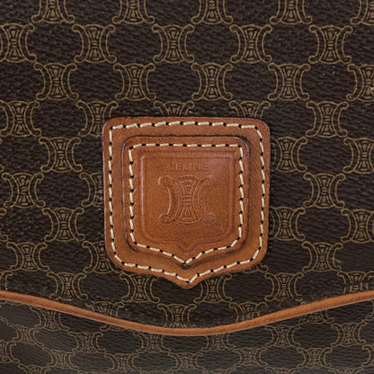 CELINE Macadam Blason  Shoulder bag Brown Vintage t38p84