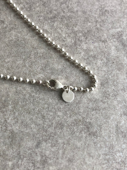 Tiffany & Co. SILVER925 Necklace Silver Vintage mxv8tz