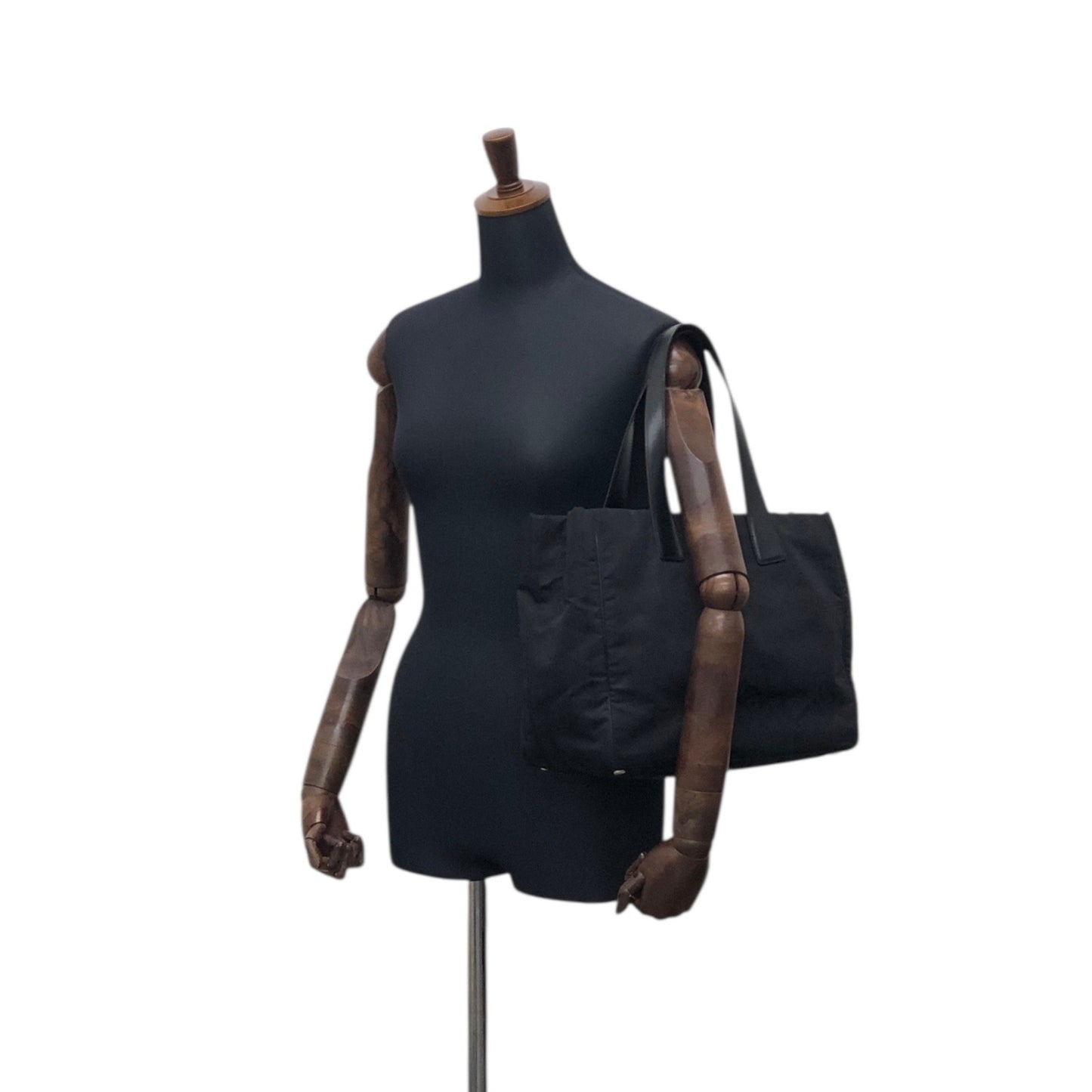 CHANEL New Travel Line Totebag Black Vintage deknxn