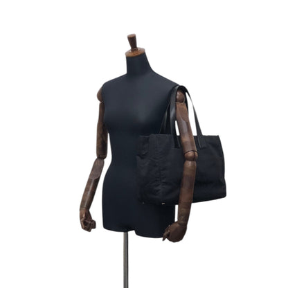 CHANEL New Travel Line Totebag Black Vintage deknxn