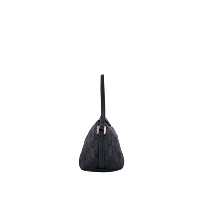 GUCCI GG Canvas Small Handbag Black Vintage vexspm