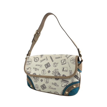 LOEWE Shoulder bag Beige Vintage k67gra