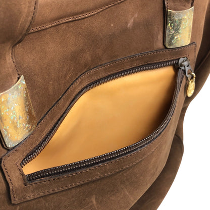 CELINE Blason Totebag Brown Vintage ntekc4