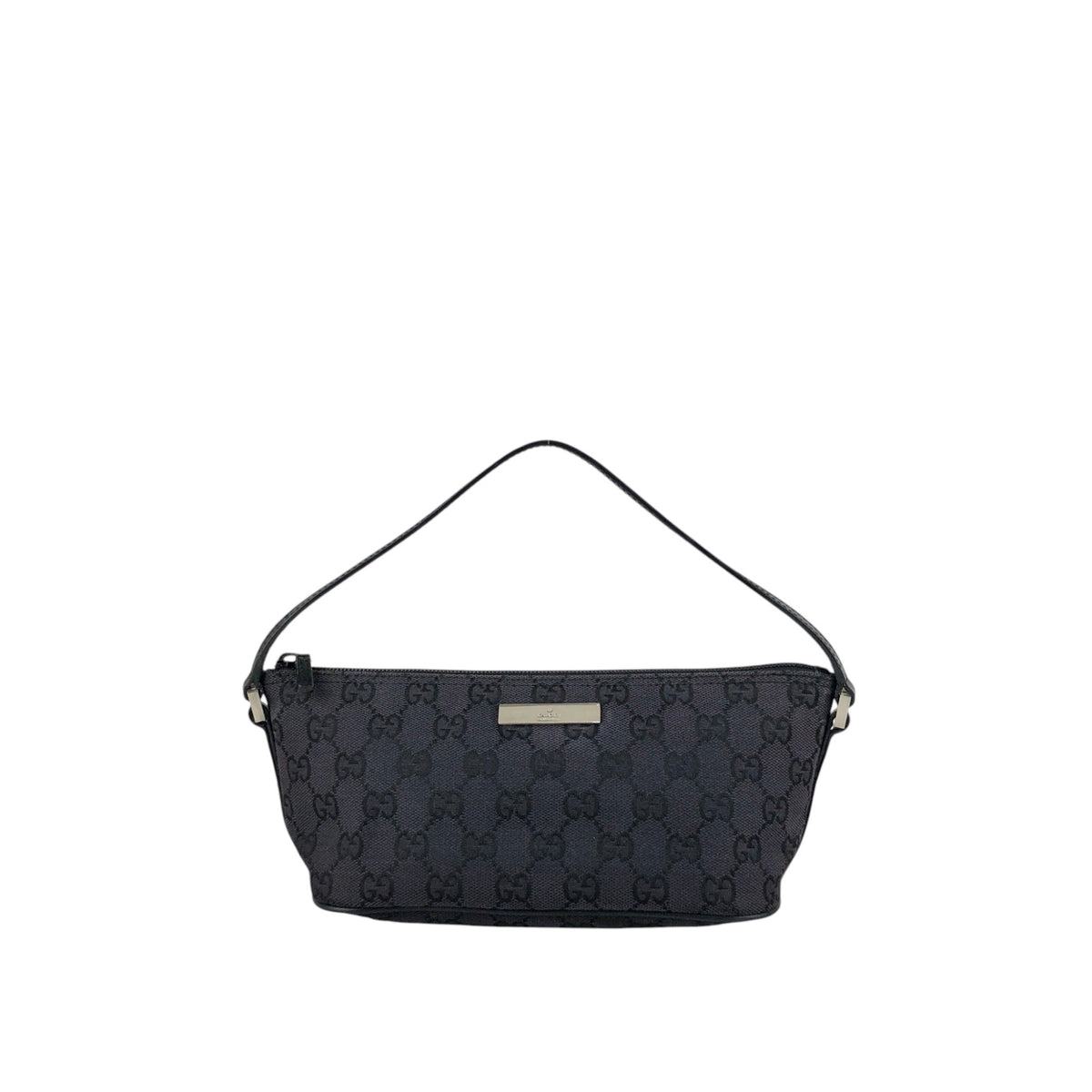 GUCCI GG Canvas Small Handbag Black Vintage vexspm