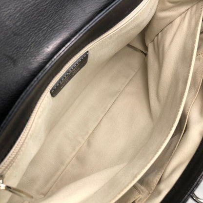 Salvatore Ferragamo Gancini Handbag Black Vintage b236p8