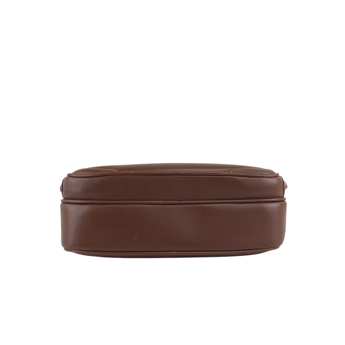 GUCCI Logo Shoulder bag Brown Vintage 56um6g