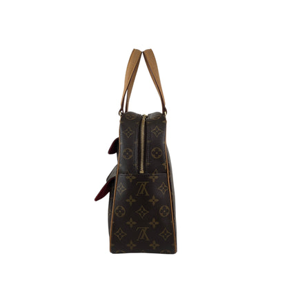 LOUIS VUITTON Monogram Handbag Brown M51161 Vintage vzg5g4