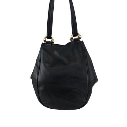 LOEWE Anagram Shoulder bag Black Vintage g6acrx