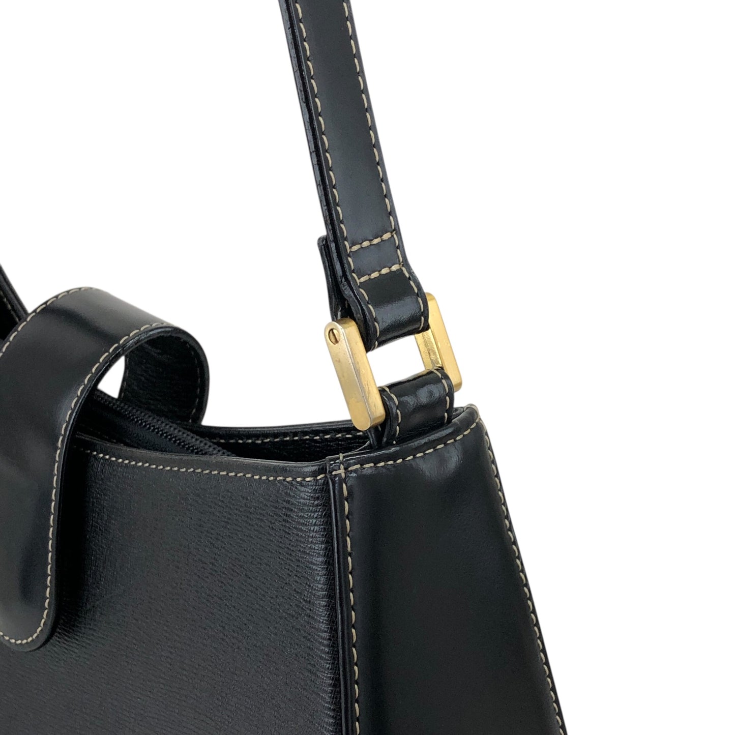 BURBERRY Shoulder bag Black Vintage ba84aj