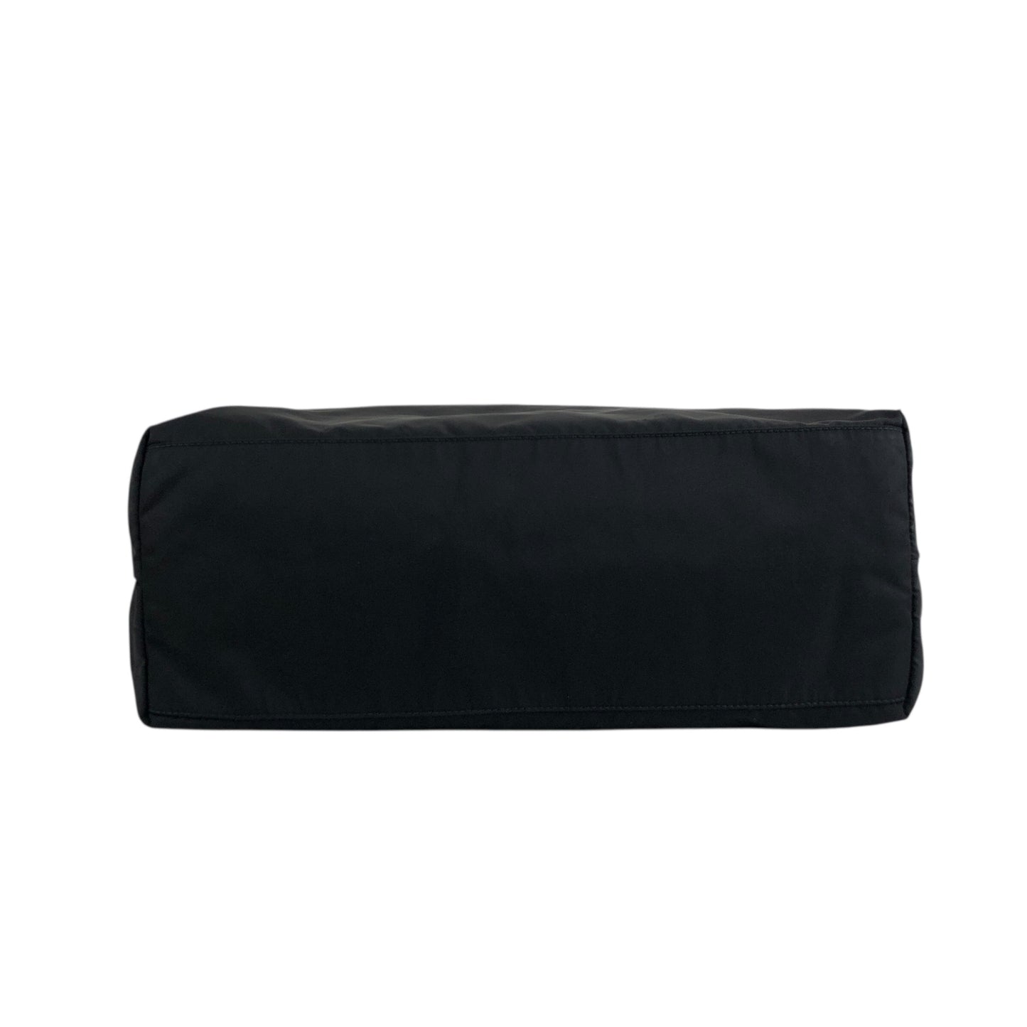 PRADA Tessuto Triangle logo Totebag Black Vintage rkbgyy