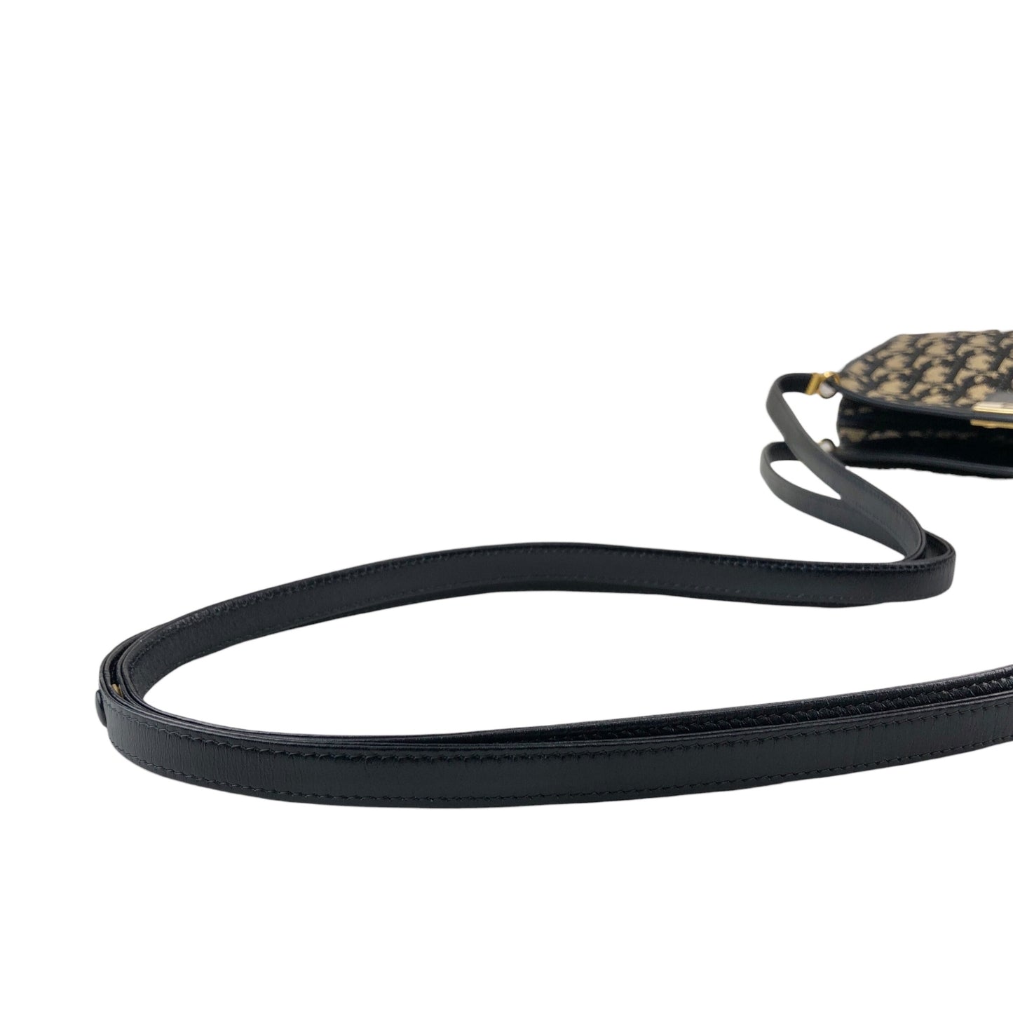 Christian Dior Trotter CD Logo Shoulder bag Navy Vintage 2vvpv4