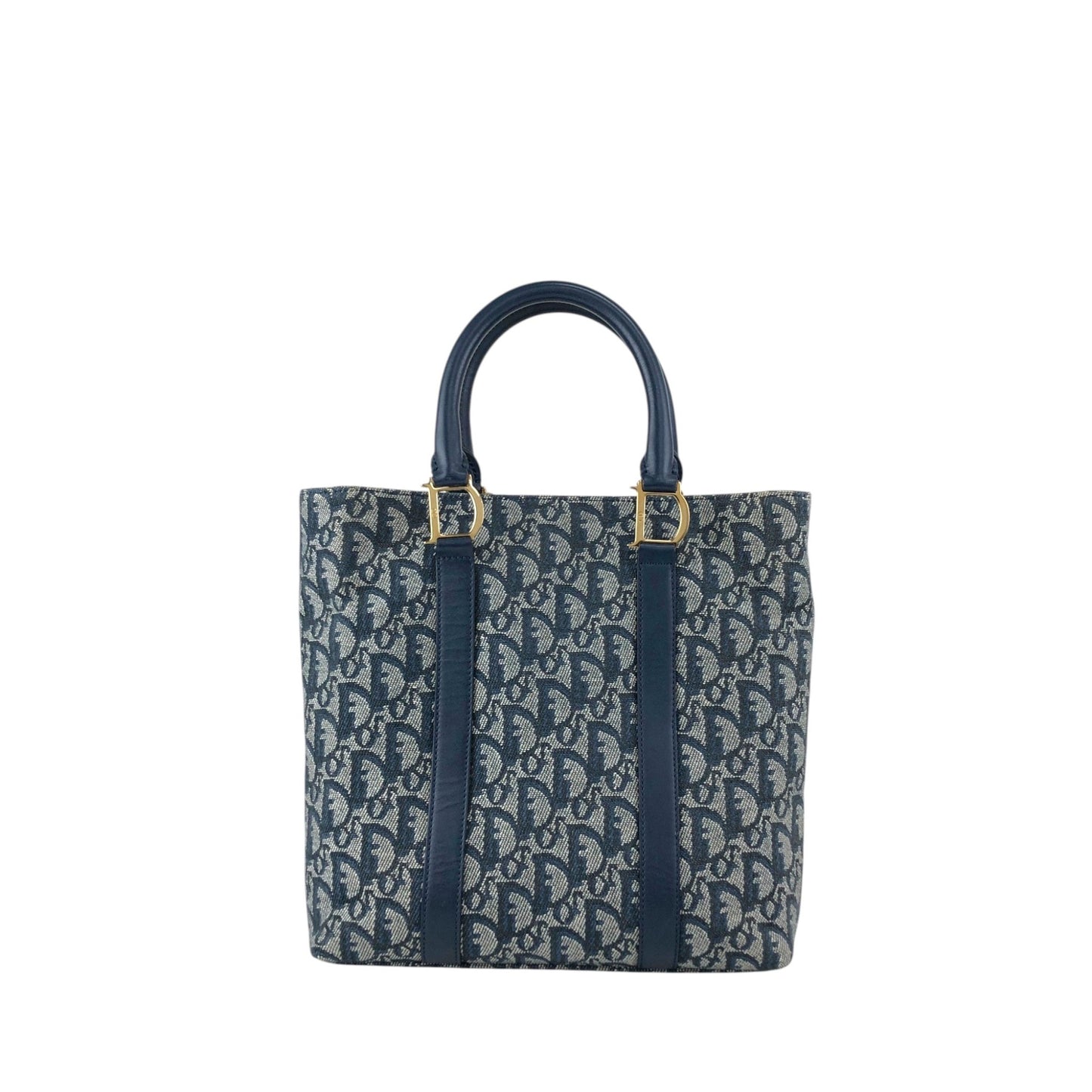Christian Dior Trotter Totebag Navy Vintage ysuxts