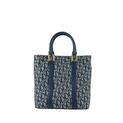 Christian Dior Trotter Totebag Navy Vintage ysuxts