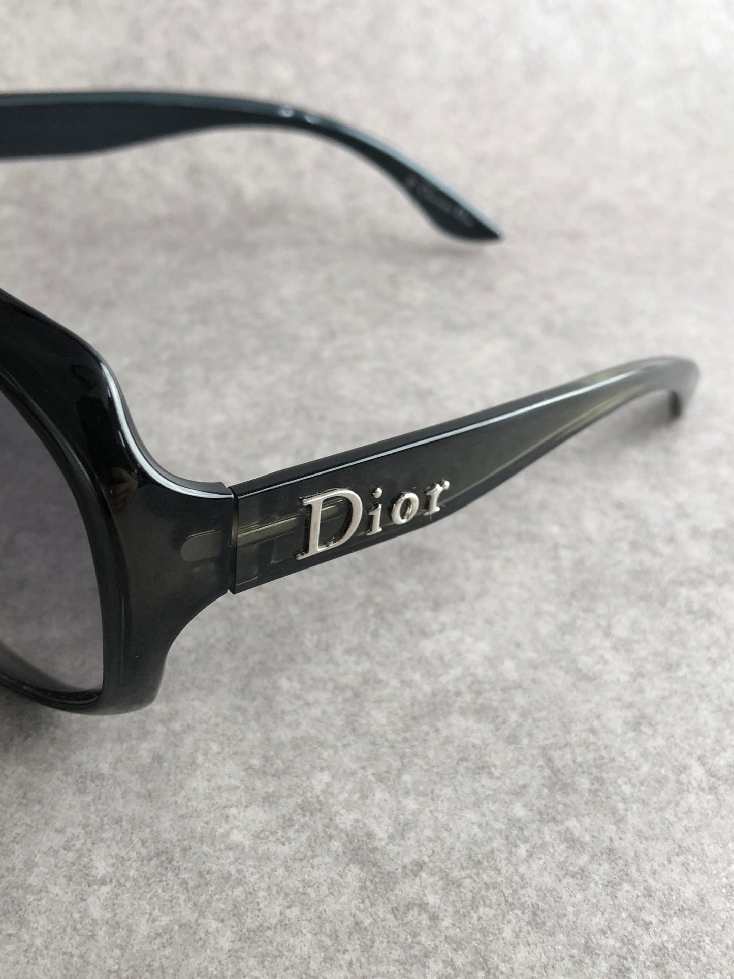 Christian Dior Logo Sunglasses DarkGreen Vintage ysey8v