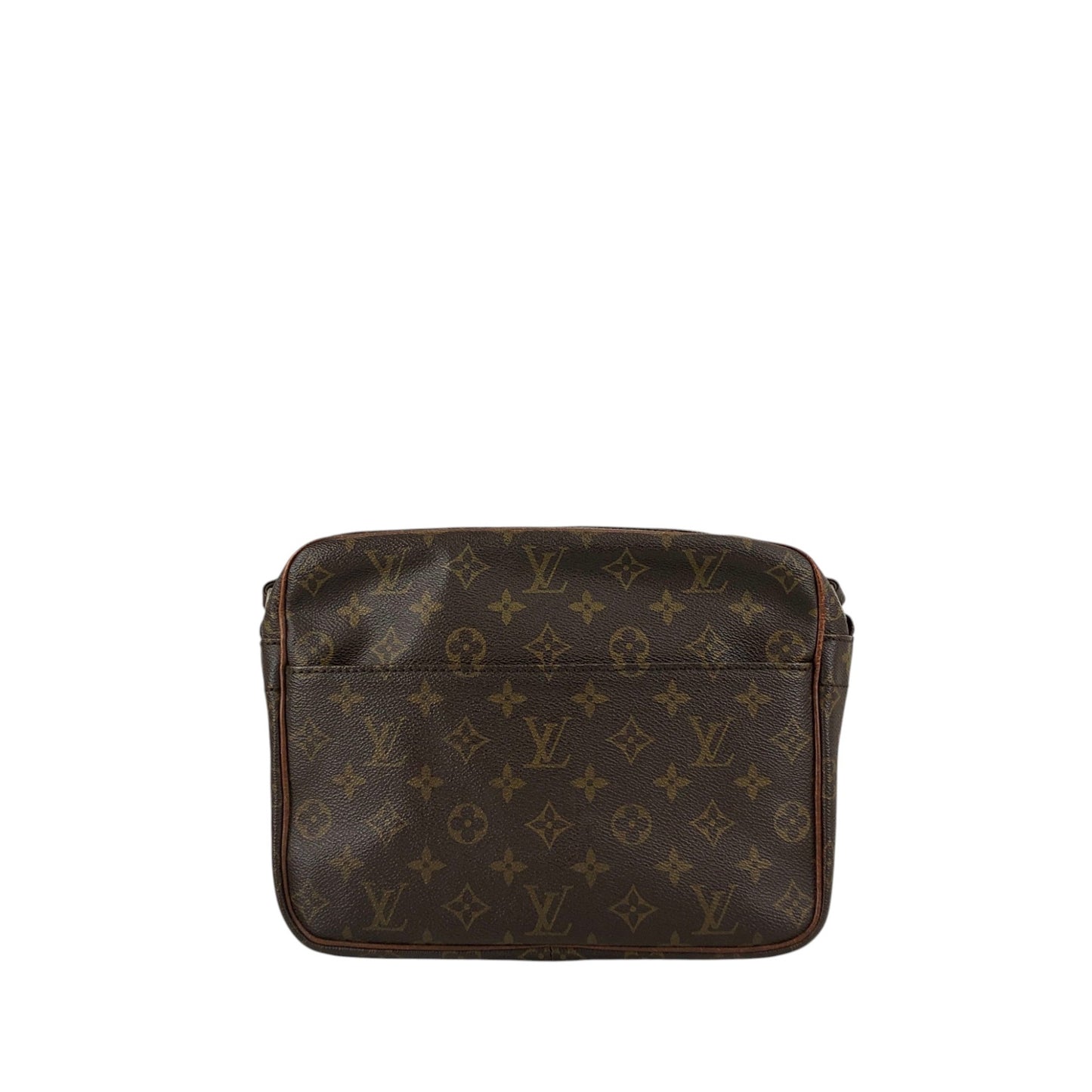 LOUIS VUITTON Monogram Shoulder bag Brown Vintage sawe4x