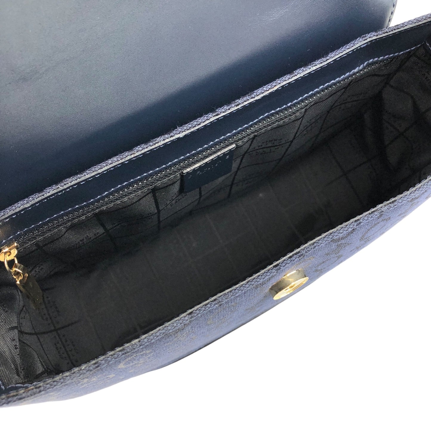 CELINE Shoulder bag Navy Vintage v2iztx