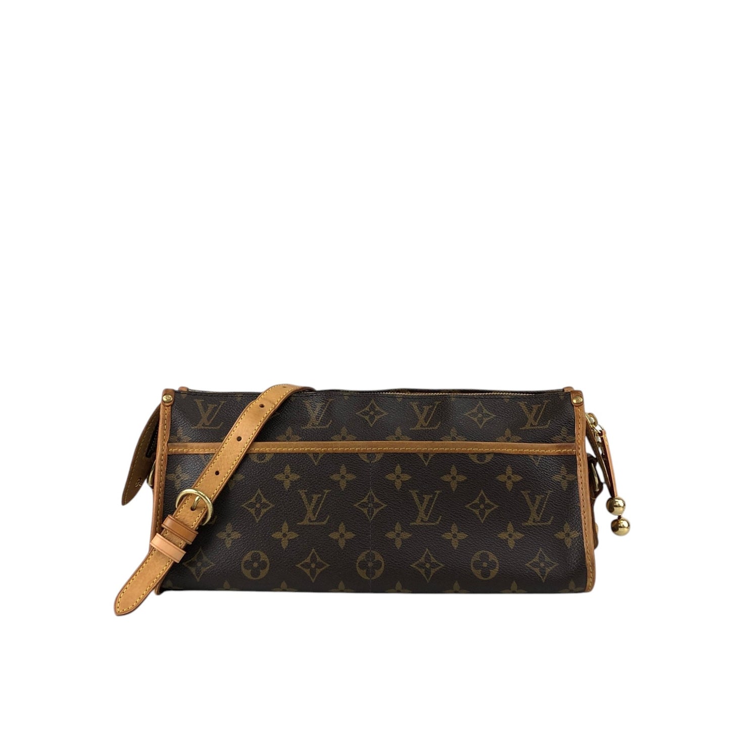 LOUIS VUITTON Monogram Shoulder bag Brown M40009 Vintage ebiiea