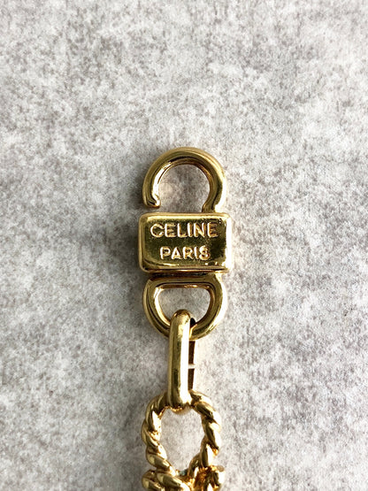 CELINE Bracelet Gold Vintage uy8c5f
