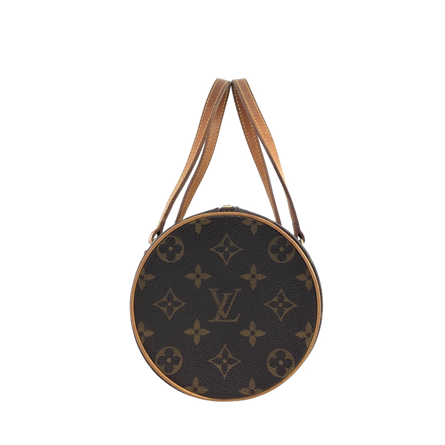 LOUIS VUITTON Monogram Handbag Brown Vintage 87rkgw