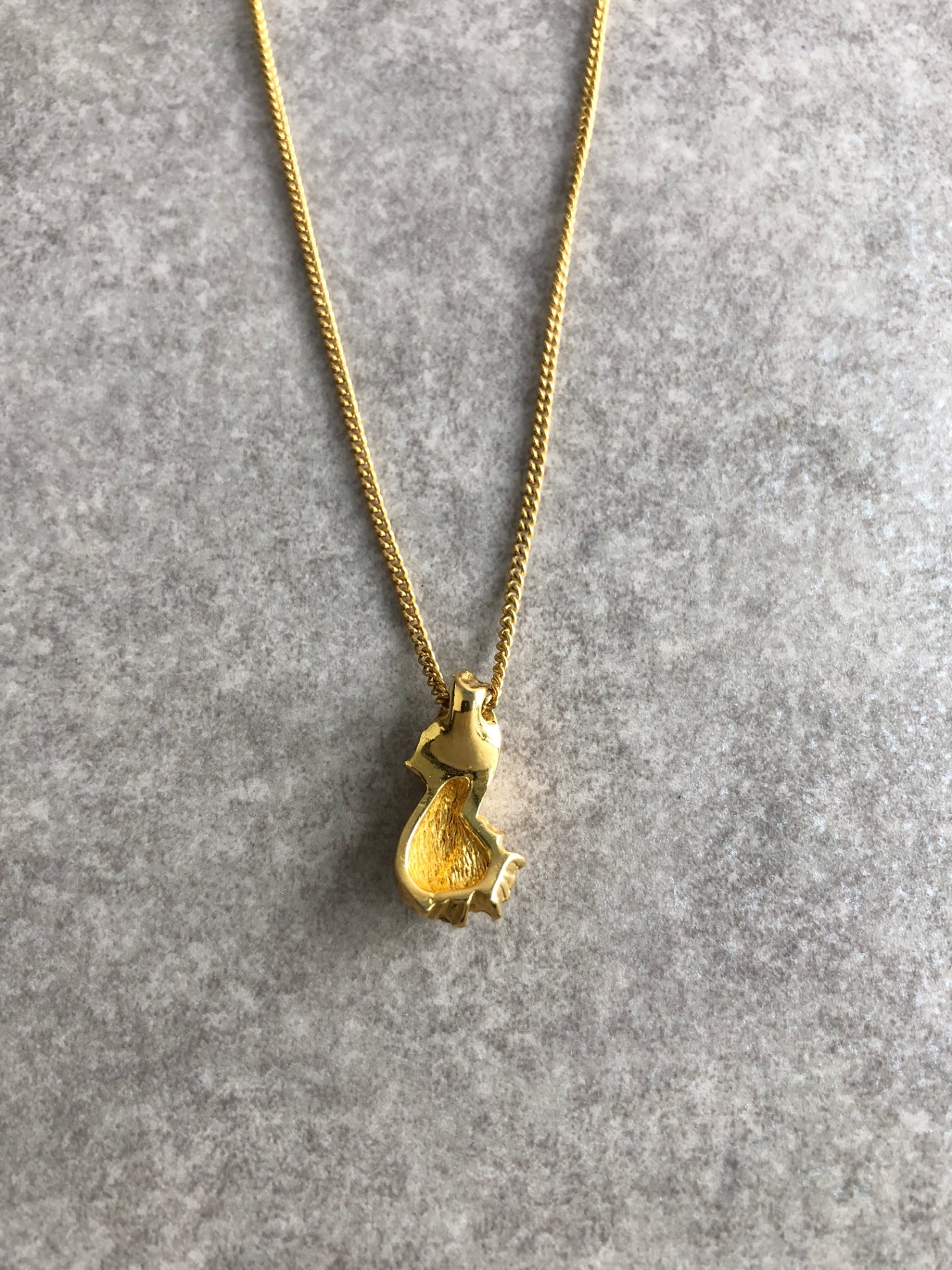 Christian Dior Rhinestone Necklace Gold Vintage dbjtpu