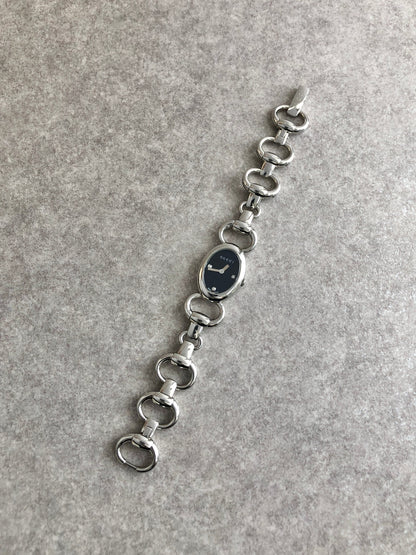 GUCCI Watch Silver Vintage azraga