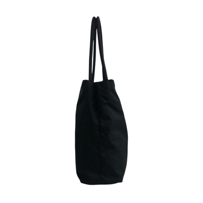PRADA Triangle Logo Shoulder bag Black Vintage cdactr