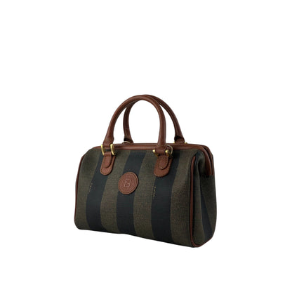 FENDI Pecan Two-way Small Boston bag Shoulder bag Brown Vintage sd4x4i