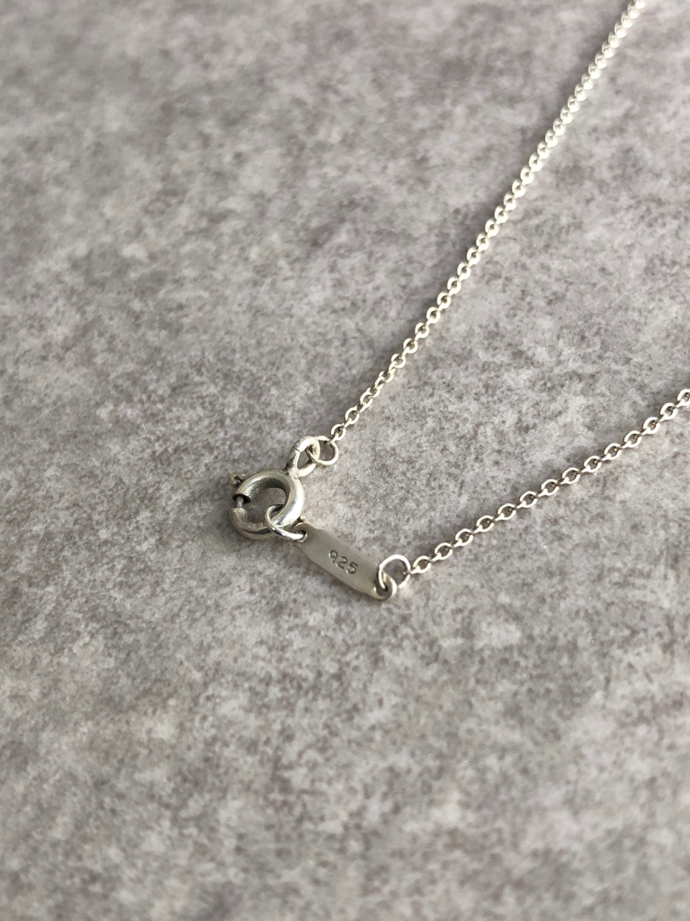 Tiffany & Co. Heart Motif SILVER925 Necklace Silver Vintage 2w6fek