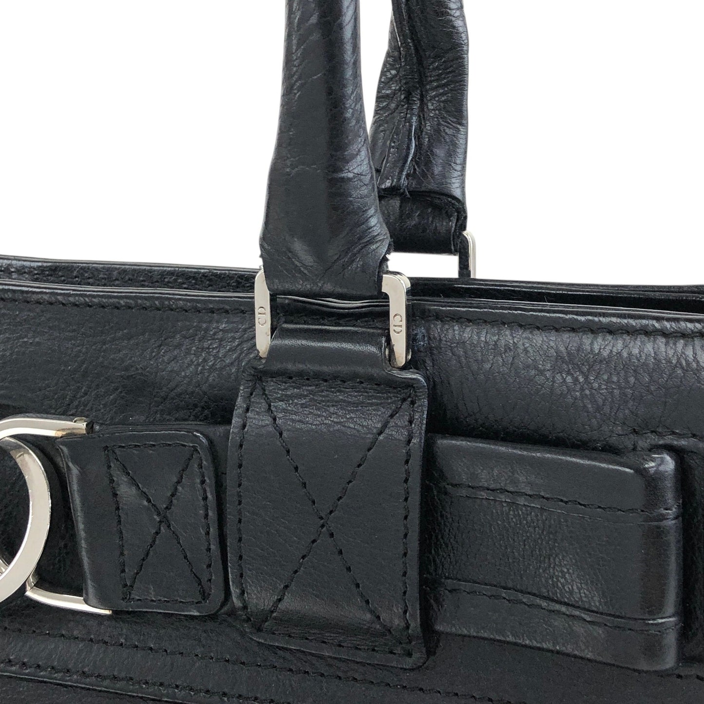 Christian Dior Handbag Black Vintage wcf6xi
