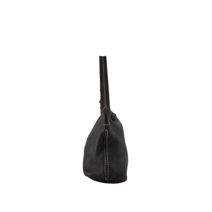 CELINE Triomphe Small Handbag Brown Vintage yat2yf